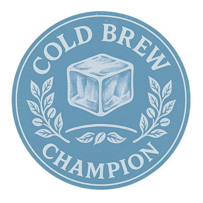 Cold Brew Champion Stamp