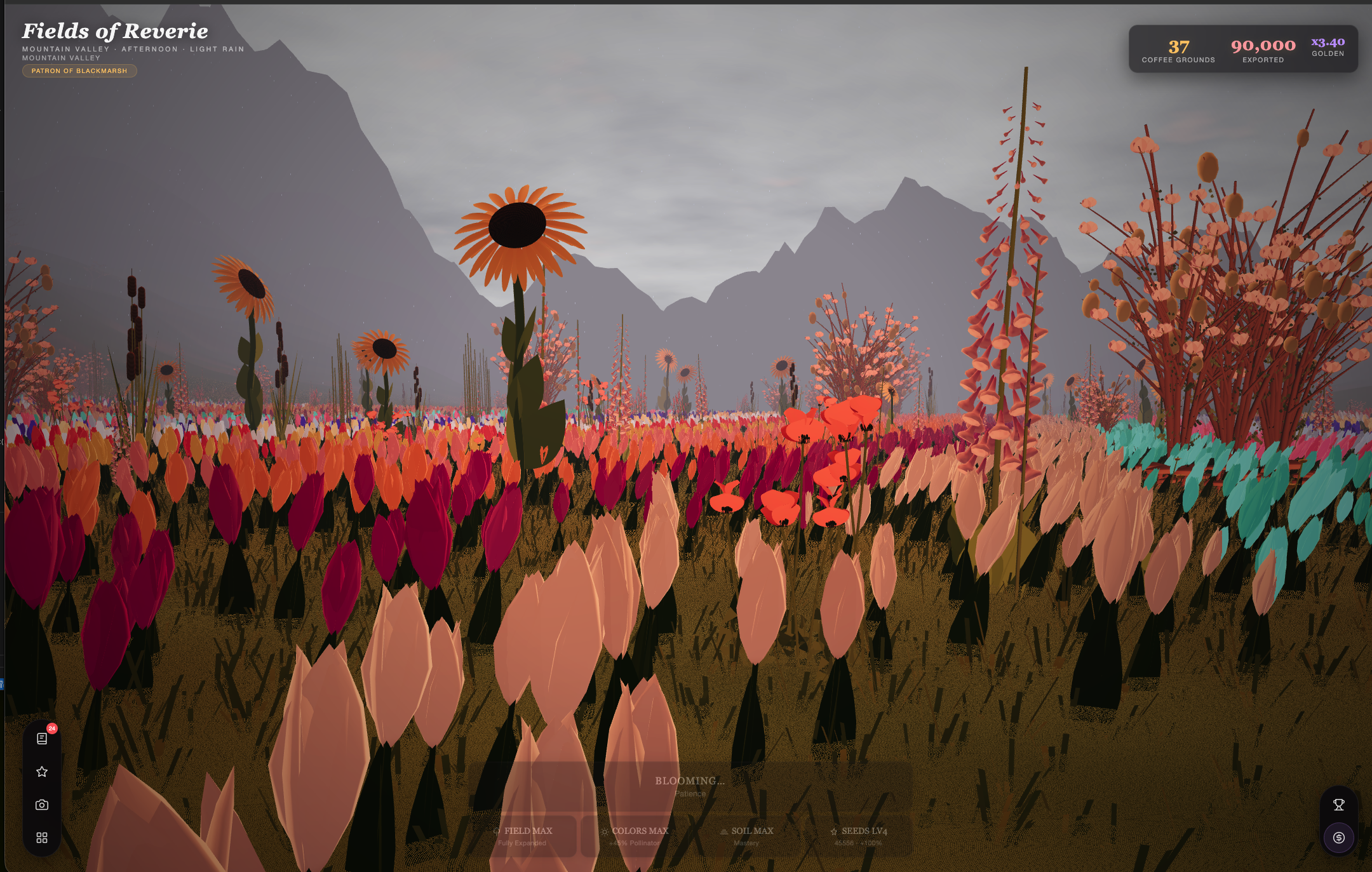 Fields of Reverie — Spring Fest tulip field at dawn